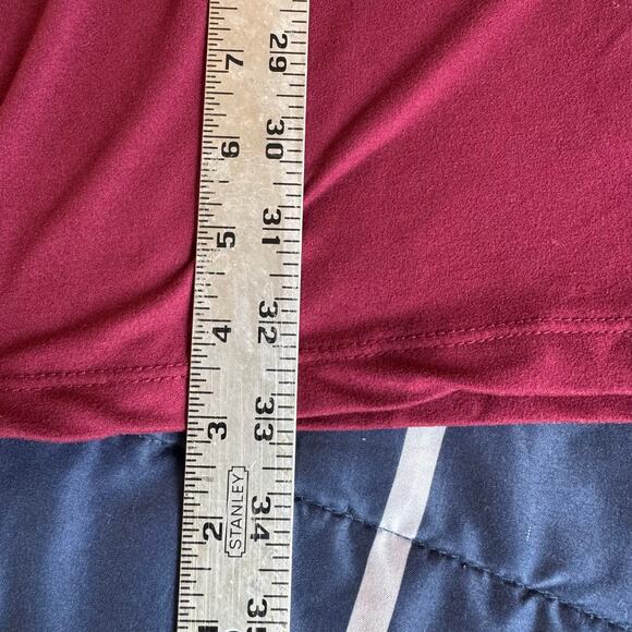 Burgundy Long Sleeve Swing Dress – Size Medium - Picture 5 of 7